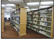 Photo à l'intérieur de la bibliothèque
