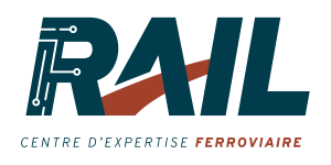 logo du Centre d'expertise ferroviaire RAIL